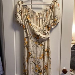 Reformation Pearl Dress in Aurora